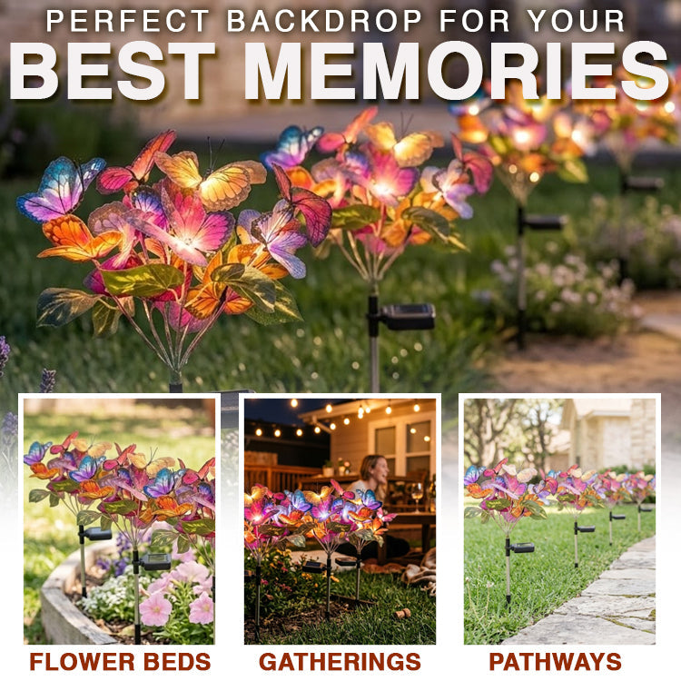 Hosday® Solar Butterfly Garden Decorative Lights