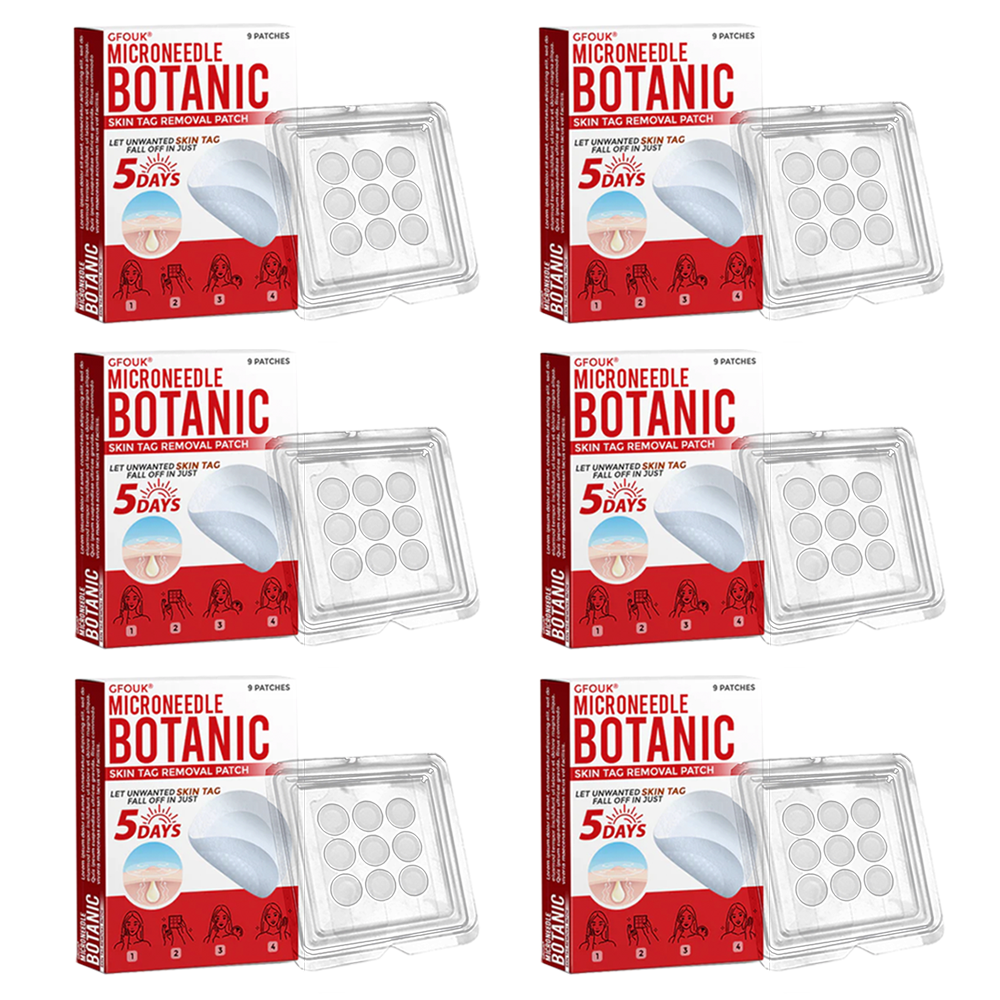 🇺🇸👩⚕️ GFOUK® MicroNeedle Botanic Skin Tag Removal Patch 🇺🇸 Made in the USA