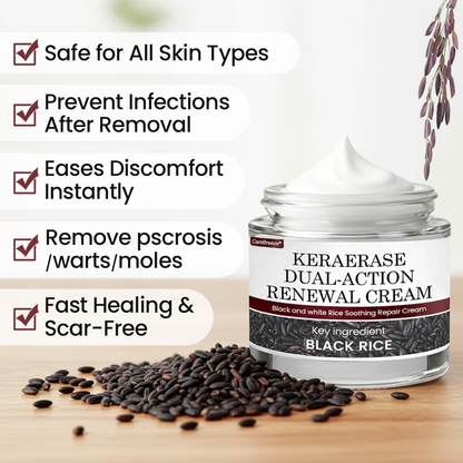 𝗖𝗮𝗿𝗲𝗕𝗿𝗲𝗲𝘇𝗲® 𝗞𝗲𝗿𝗮𝗘𝗿𝗮𝘀𝗲 𝗗𝘂𝗮𝗹-𝗔𝗰𝘁𝗶𝗼𝗻 𝗥𝗲𝗻𝗲𝘄𝗮𝗹 𝗖𝗿𝗲𝗮𝗺 🇺🇸 Made in USA