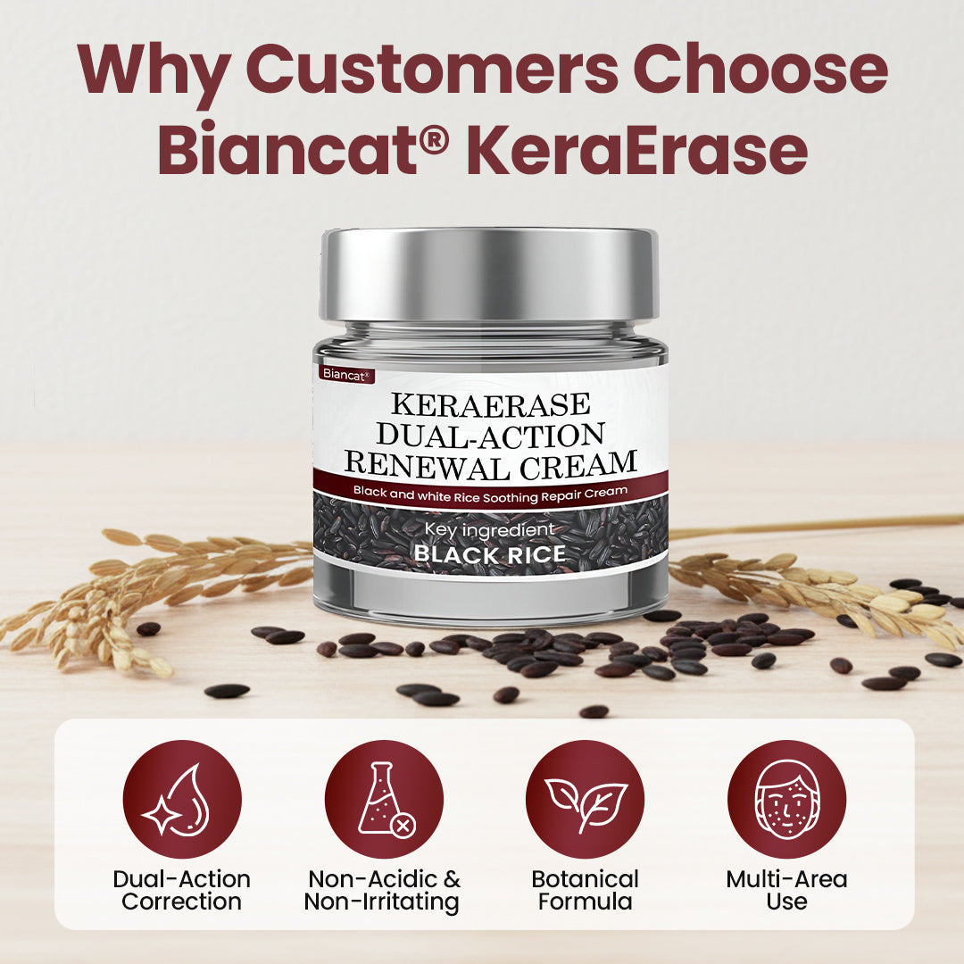 𝗖𝗮𝗿𝗲𝗕𝗿𝗲𝗲𝘇𝗲® 𝗞𝗲𝗿𝗮𝗘𝗿𝗮𝘀𝗲 𝗗𝘂𝗮𝗹-𝗔𝗰𝘁𝗶𝗼𝗻 𝗥𝗲𝗻𝗲𝘄𝗮𝗹 𝗖𝗿𝗲𝗮𝗺 🇺🇸 Made in USA