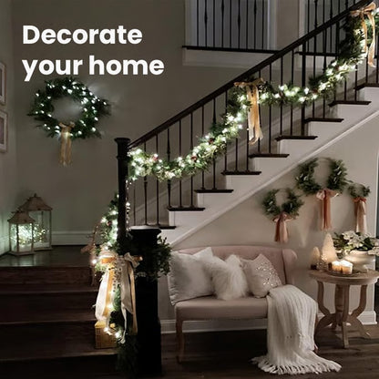 🎄 LED Copper Wire Christmas Light String ⭐️