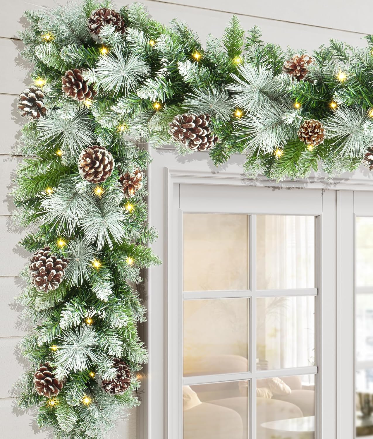 Artificial Cedar Garland 🎄 🇺🇸 Extra