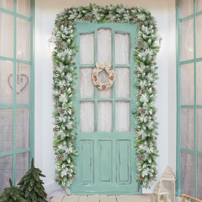 Artificial Cedar Garland 🎄 🇺🇸 Extra
