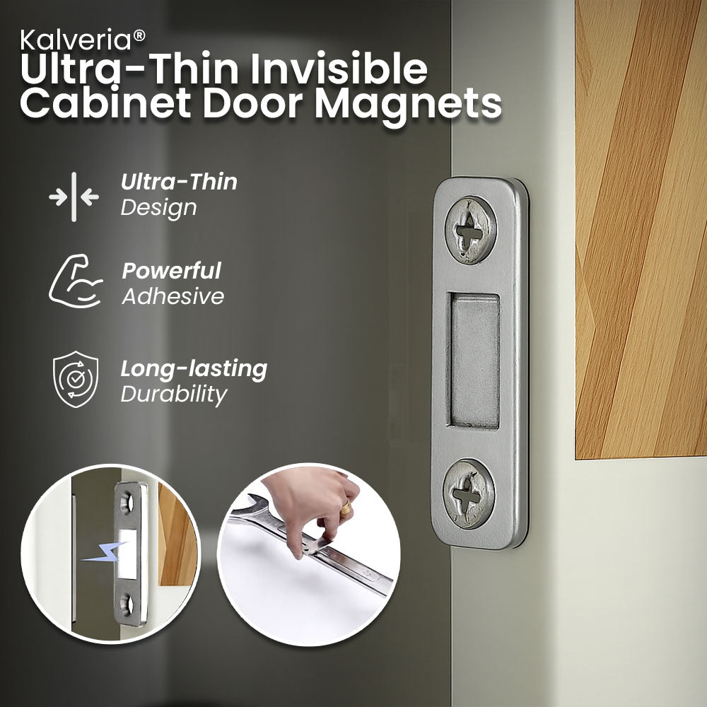 Cletidu® Ultra-Thin Invisible Cabinet Door Magnets