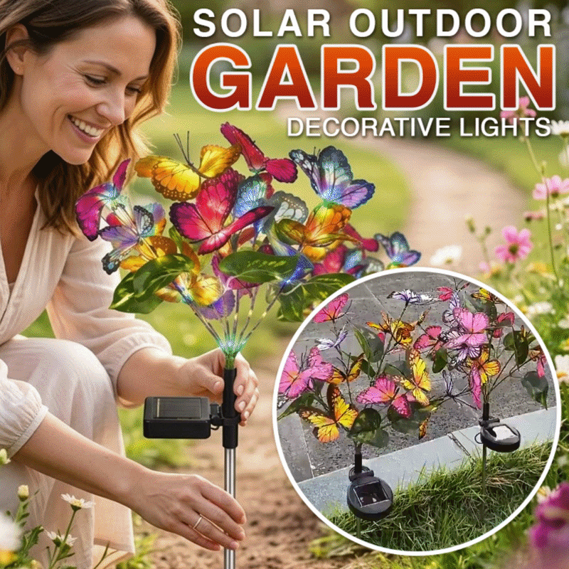 Hosday® Solar Butterfly Garden Decorative Lights