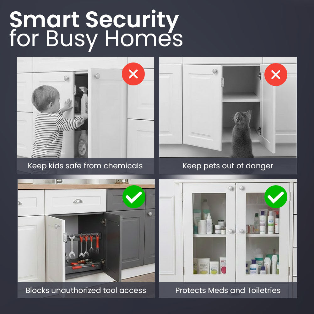 Cletidu® Ultra-Thin Invisible Cabinet Door Magnets