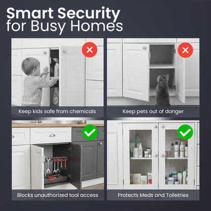 Cletidu® Ultra-Thin Invisible Cabinet Door Magnets
