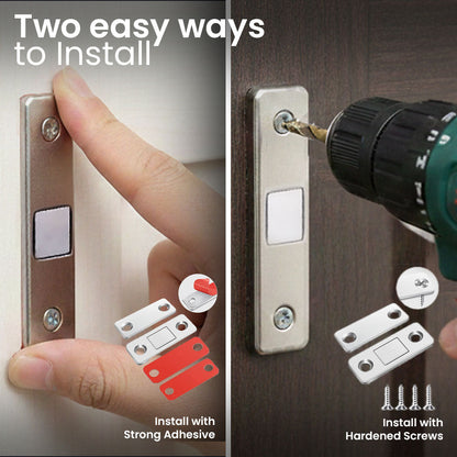 Cletidu® Ultra-Thin Invisible Cabinet Door Magnets