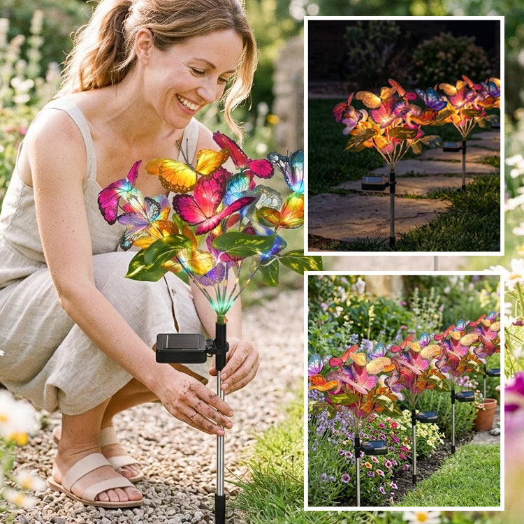 Hosday® Solar Butterfly Garden Decorative Lights