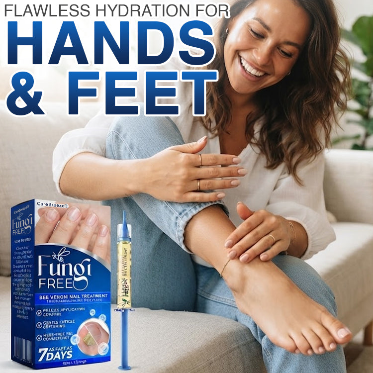 🇺🇸 CareBreeze® Fungi Free Bee Venom Nail Treatment 🐝✨