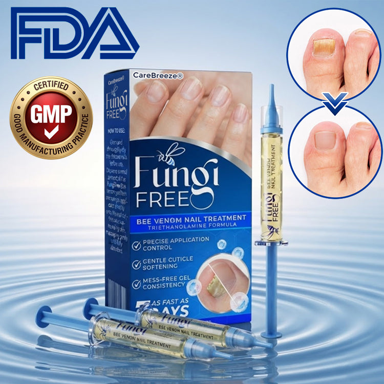 🇺🇸 CareBreeze® Fungi Free Bee Venom Nail Treatment 🐝✨