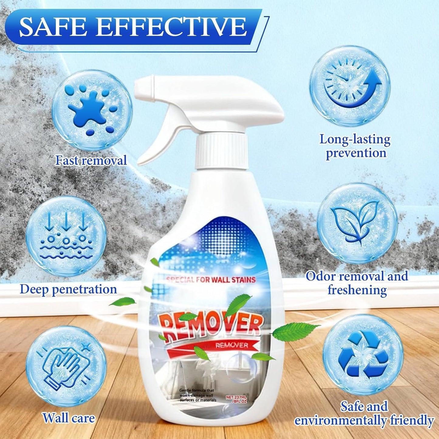 Remifa® Highly Effective Mold Removal Spray