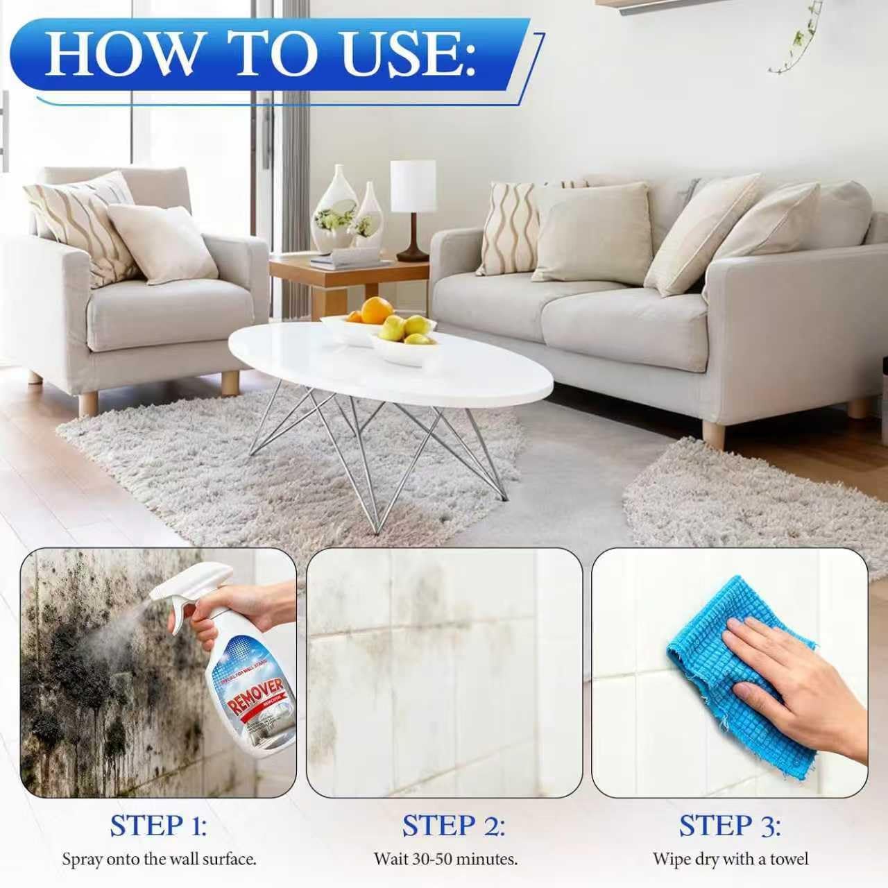Remifa® Highly Effective Mold Removal Spray