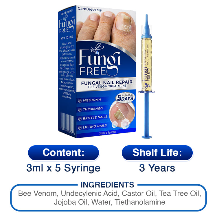 🇺🇸 CareBreeze® Fungi Free Bee Venom Nail Treatment 🥼🩺