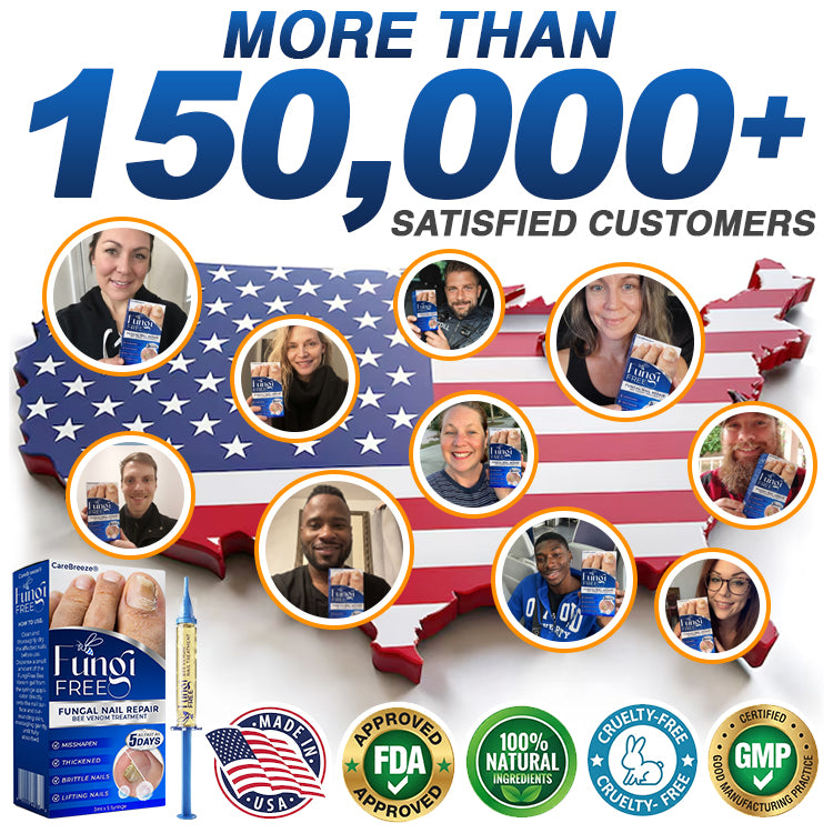 🇺🇸 CareBreeze® Fungi Free Bee Venom Nail Treatment 🥼🩺
