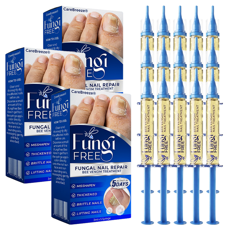 🇺🇸 CareBreeze® Fungi Free Bee Venom Nail Treatment 👨‍⚕️✨