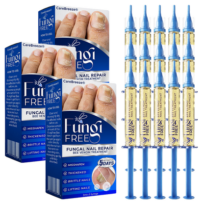 🇺🇸 CareBreeze® Fungi Free Bee Venom Nail Treatment 👨‍⚕️✨