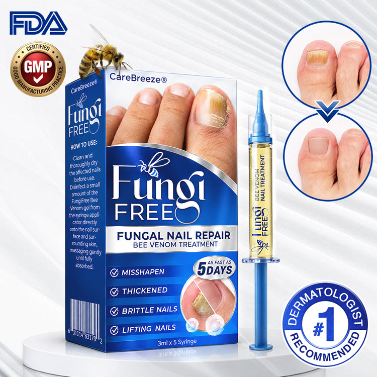 🇺🇸 CareBreeze® Fungi Free Bee Venom Nail Treatment 🥼🩺
