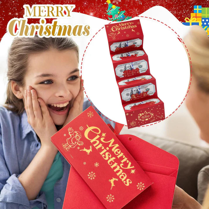 🏆Black Friday Flash Sale⚡ 50K+ SOLD! Almost Gone 🎅💸 Christmas Cash Gift Envelope– A creative way to give cash this Christmas!