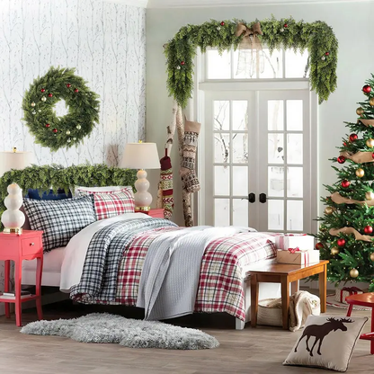 Artificial Cedar Garland 🎄 🇺🇸 Extra