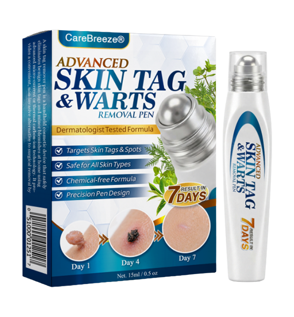 🇺🇸 CareBreeze® Advanced Skin Tag & Wart Removal Roller 🏆