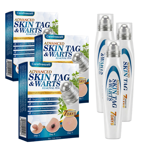 🇺🇸 CareBreeze® Advanced Skin Tag & Wart Removal Roller 🏆
