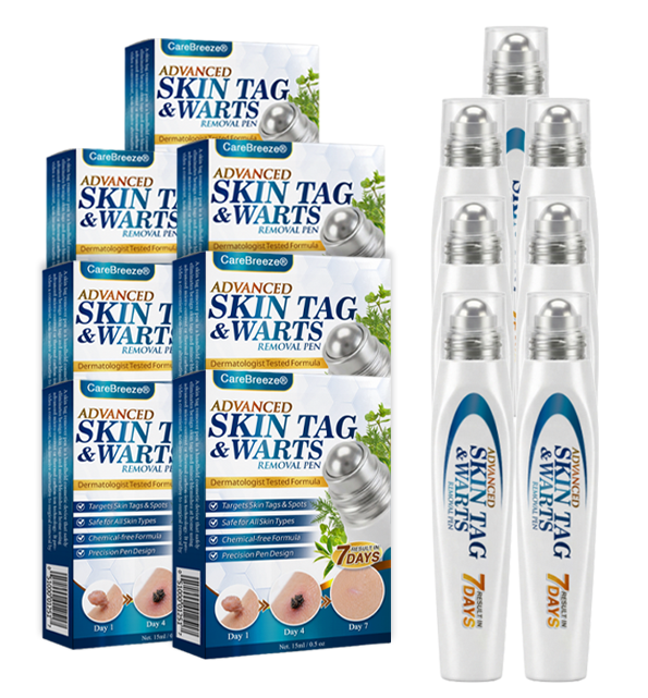 🇺🇸 CareBreeze® Advanced Skin Tag & Wart Removal Roller 🏆